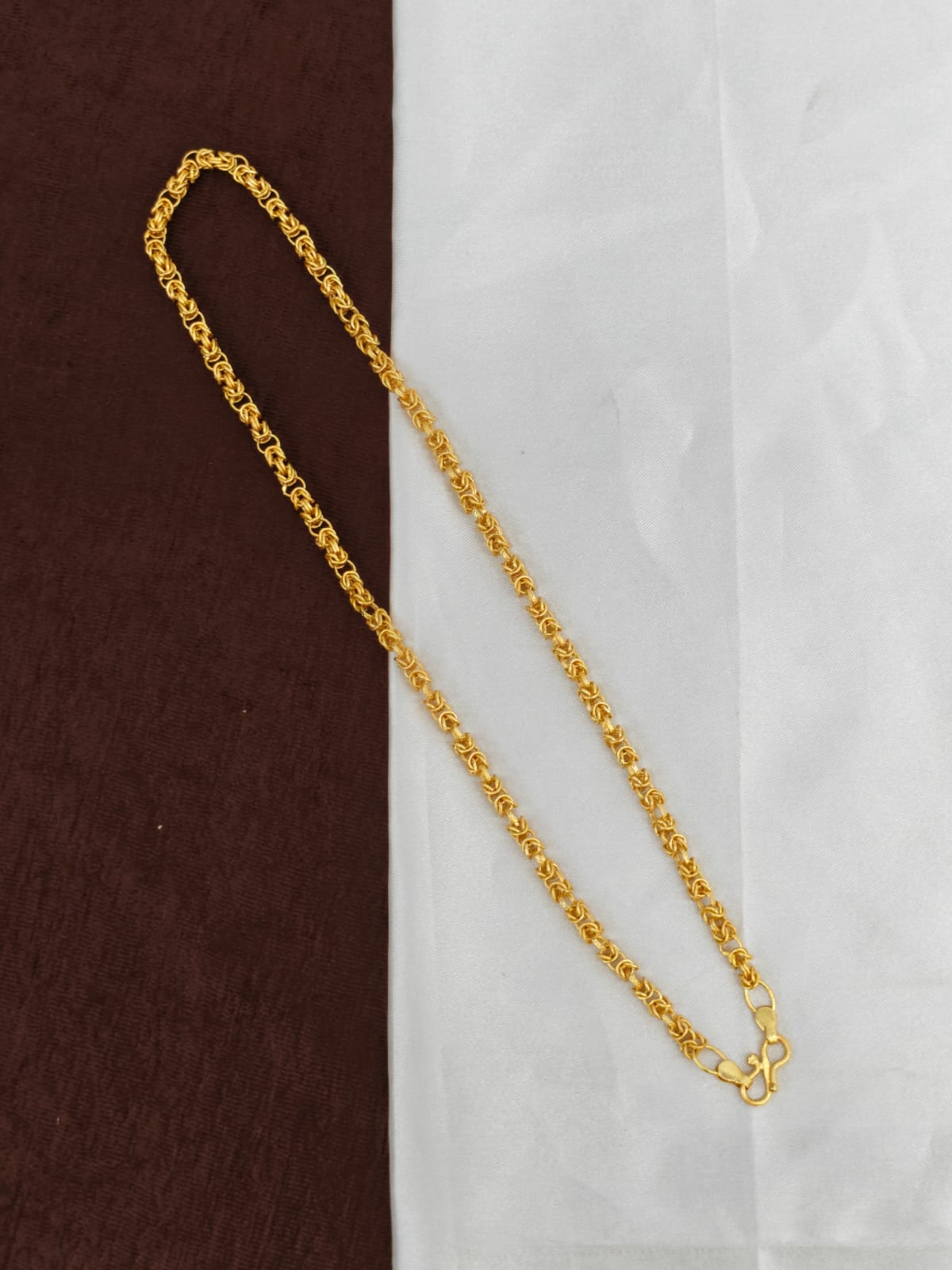 Men’s Elite Gold-Plated Chain – Modern Heavy-Style Design