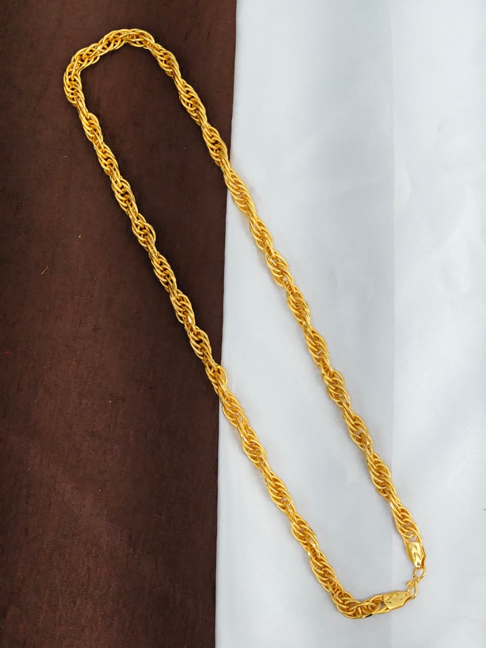 Exclusive Men's Gold-Plated Chain – Premium Bold Design