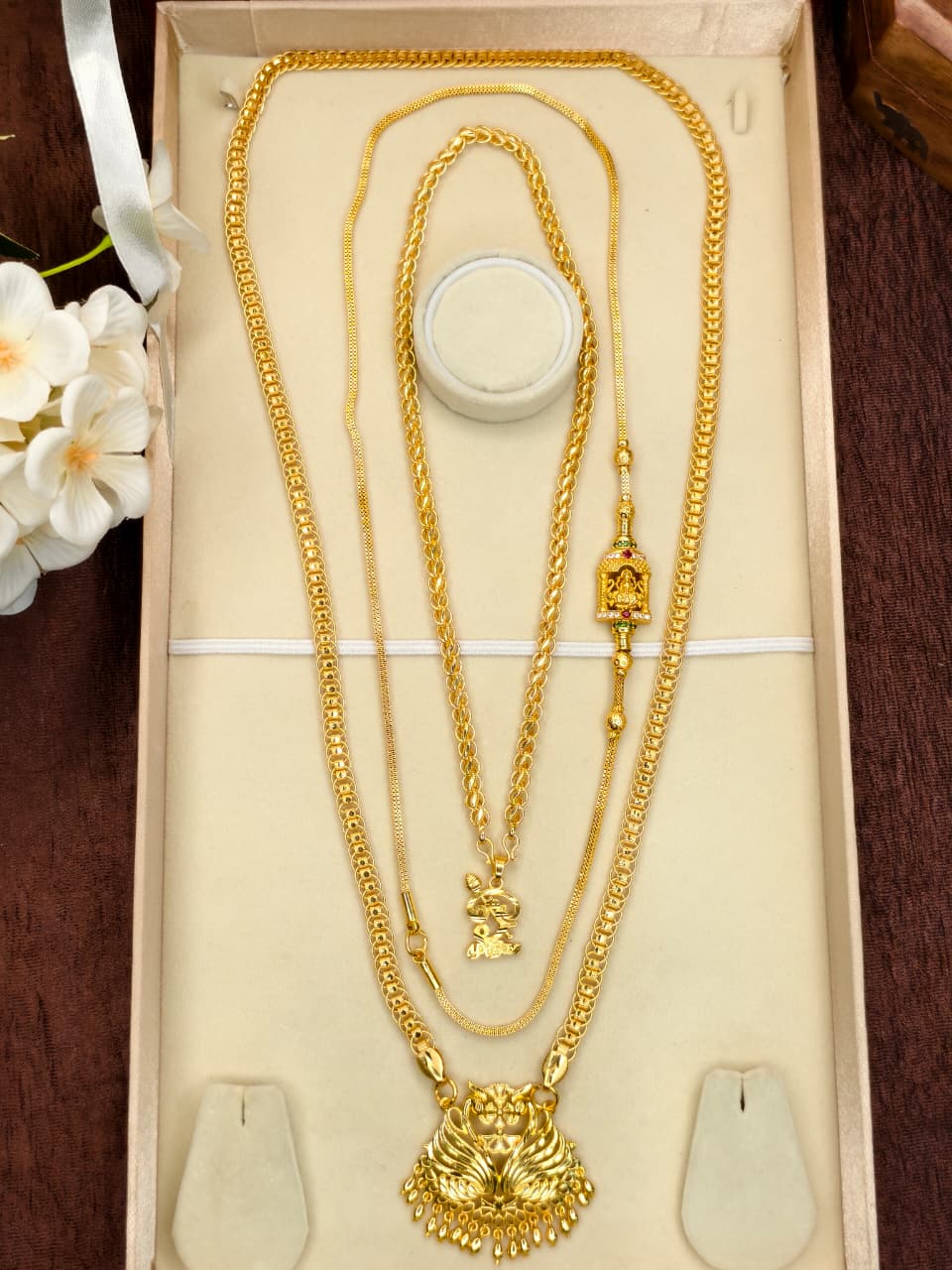 Micro Premium Chain Collection Combo – Gold Plated Traditional & Modern Designs