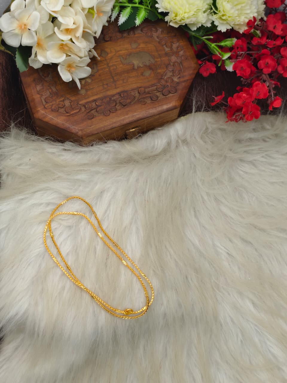 Forming matte finished (1Gram gold plated) Model Chain