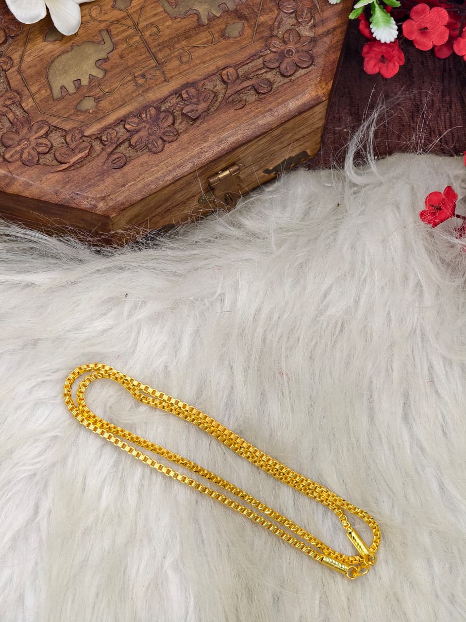 Forming matte finished (1Gram gold plated) Model Chain