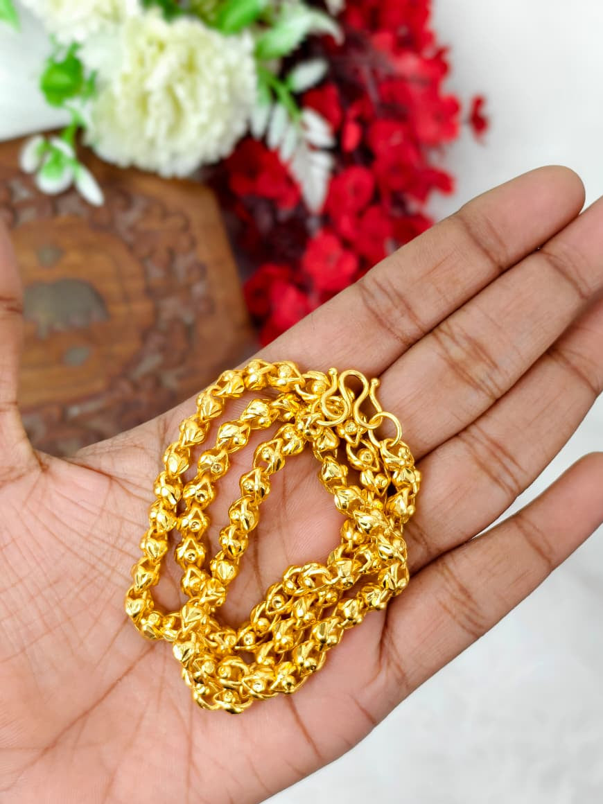 Exclusive Men's Gold-Plated Chain – Premium Bold Design