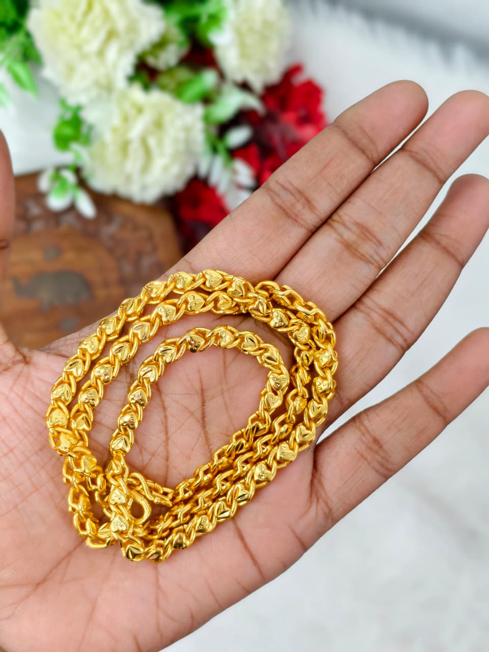 Exclusive Men's Gold-Plated Chain – Premium Bold Design