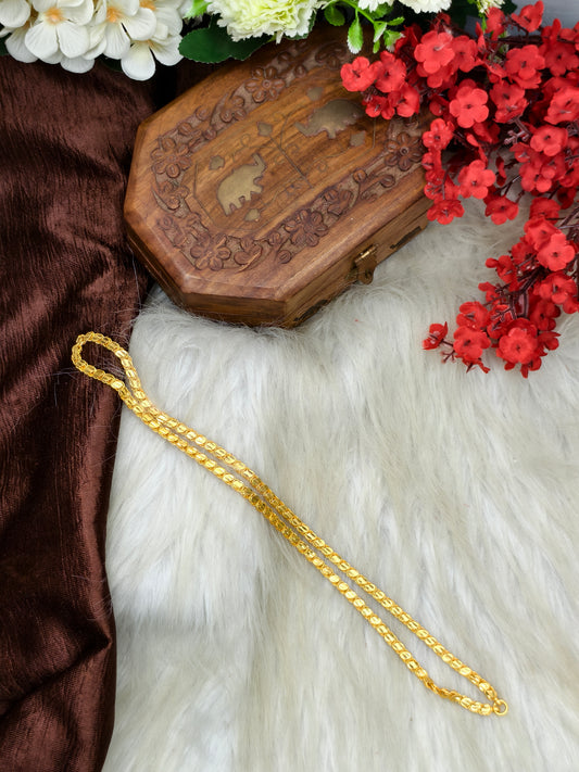 Forming matte finished (1Gram gold plated) Oval Model