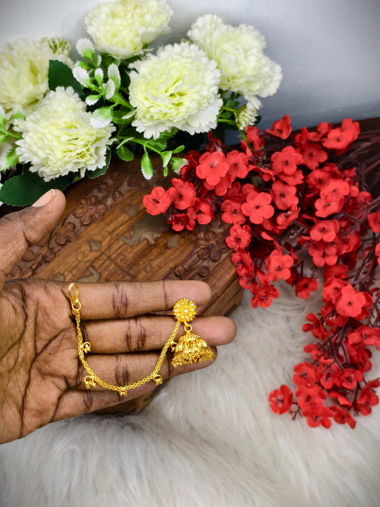 Instagram Trending (1Gram gold Plated) Jhumki