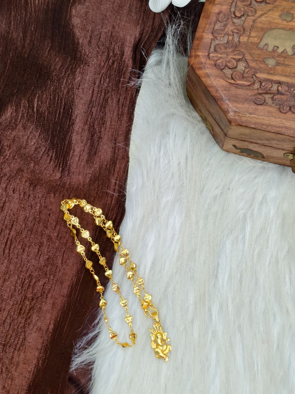 β¨ Elegant 1 Gram Gold-Plated Womenβs Chain | 18 Inch Lightweight Necklace β¨