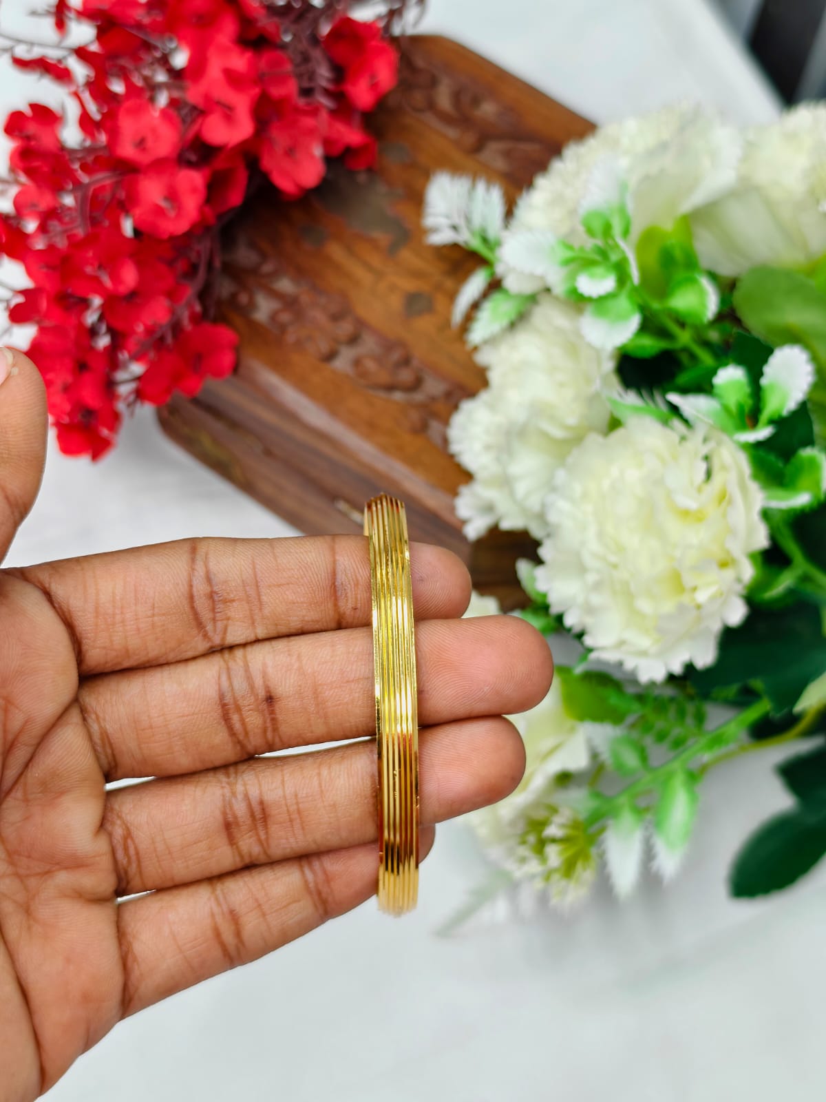 Men’s Kappu – Gold Plated Traditional Design