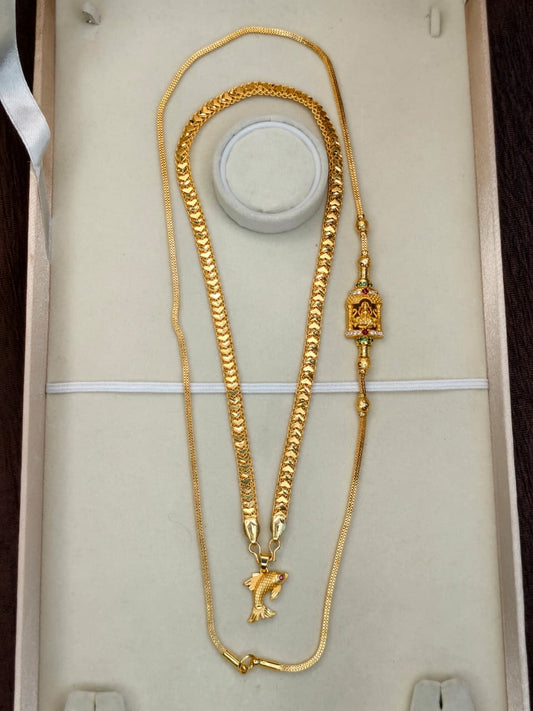 Micro Premium Chain Collection Combo – Gold Plated Traditional & Modern Designs