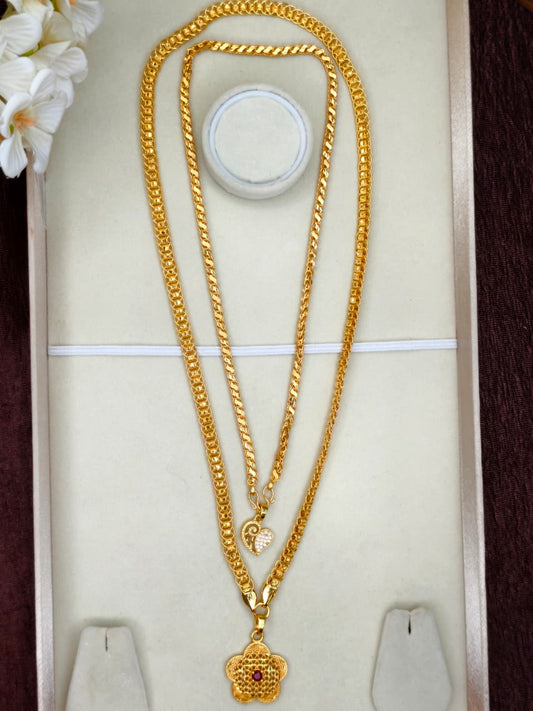 Micro Premium Chain Collection Combo – Gold Plated Traditional & Modern Designs