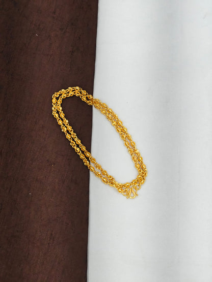 Exclusive Men's Gold-Plated Chain – Premium Bold Design 20inc