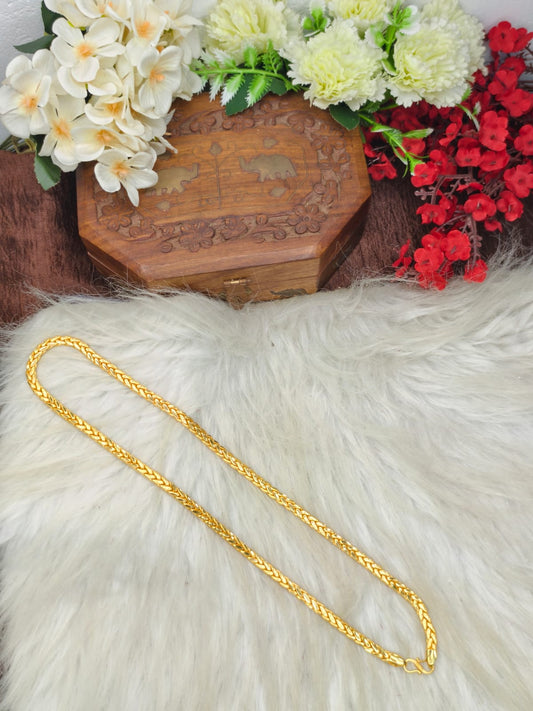 Men’s Signature Gold Chain – Unique Heavy Look Design