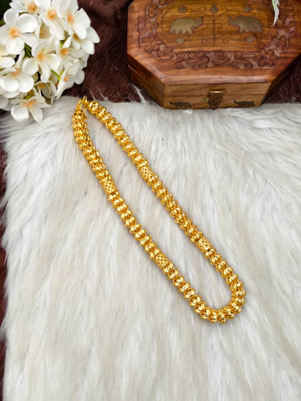 Exclusive Men's Gold-Plated Chain – Premium Bold Design