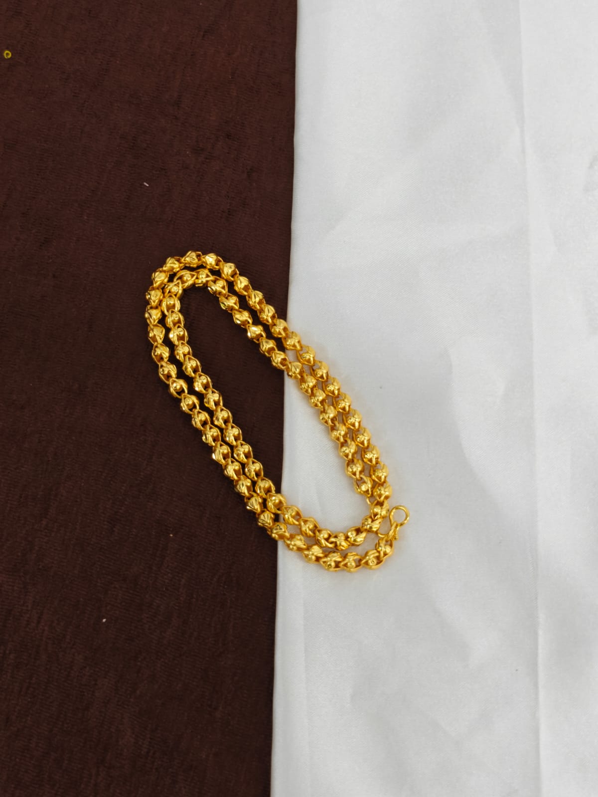 Exclusive Men's Gold-Plated Chain – Premium Bold Design 20inc