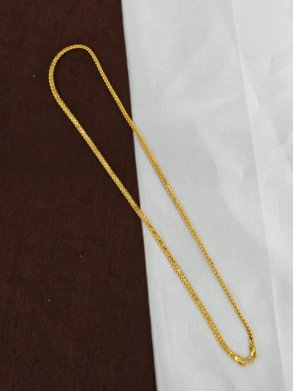 Men’s Exclusive Matte Gold Chain – Trendy & Powerful Style
