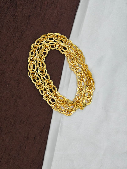 Exclusive Men's Gold-Plated Chain – Premium Bold Design