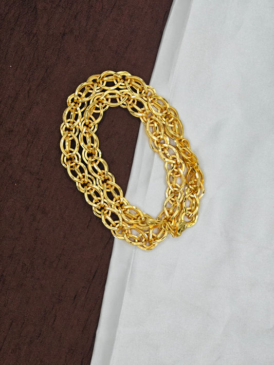 Exclusive Men's Gold-Plated Chain – Premium Bold Design