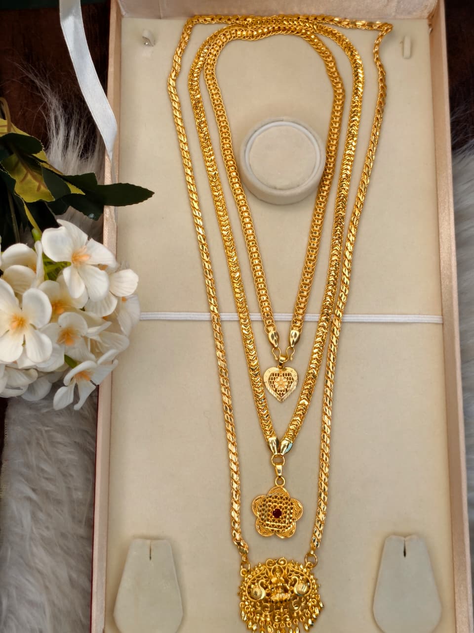 Micro Premium Chain Collection Combo – Gold Plated Traditional & Modern Designs