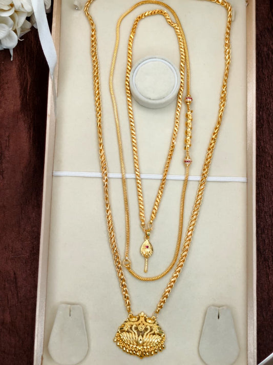 Micro Premium Chain Collection Combo – Gold Plated Traditional & Modern Designs