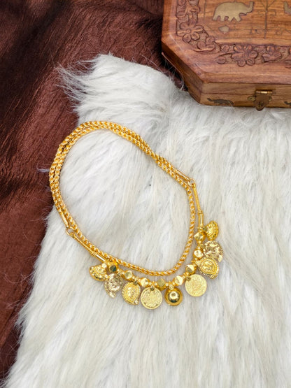 South Indian Traditional Impone Thali Mangalsutra – Gold Plated Sacred Wedding Chain