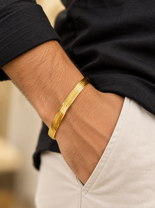 Men’s Kappu – Gold Plated Traditional Design