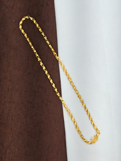 Exclusive Men's Gold-Plated Chain – Premium Bold Design
