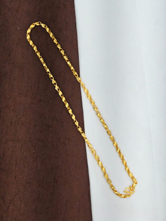 Exclusive Men's Gold-Plated Chain – Premium Bold Design