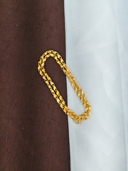 Exclusive Men's Gold-Plated Chain – Premium Bold Design