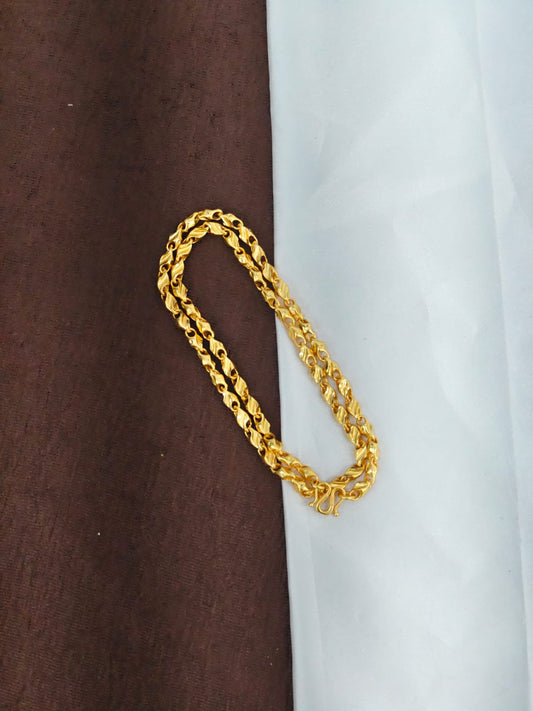 Exclusive Men's Gold-Plated Chain – Premium Bold Design