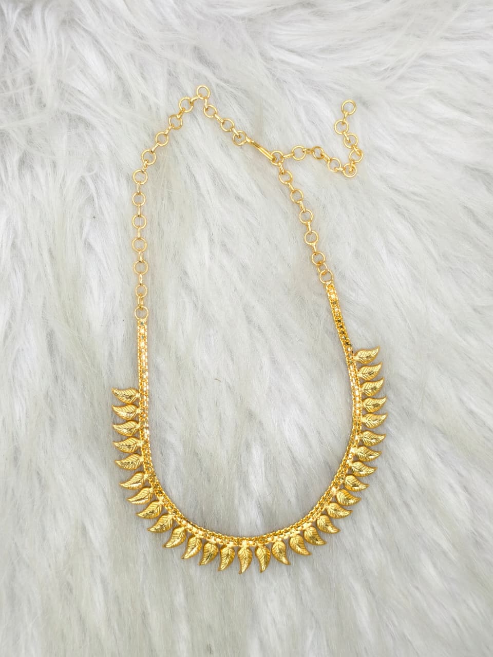 Trending Mini Gold Necklace Set – Premium Gold Look Finished