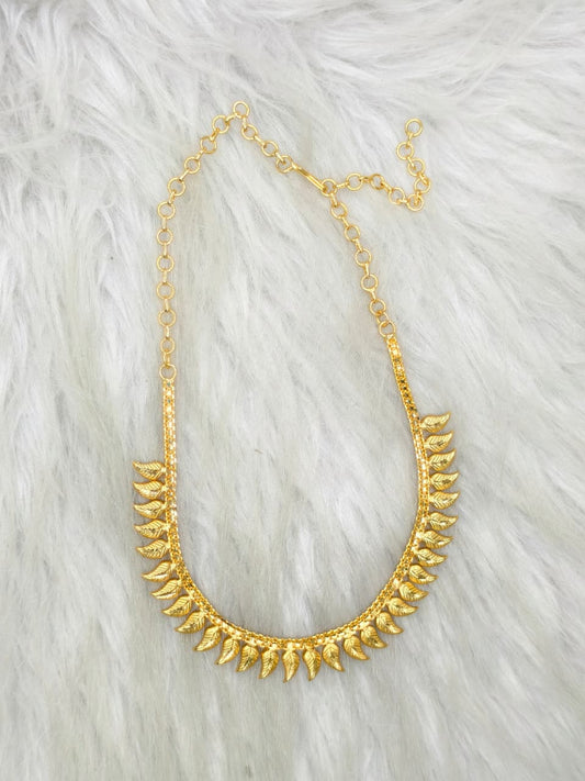 Trending Mini Gold Necklace Set – Premium Gold Look Finished