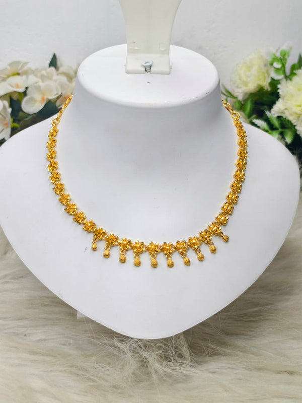Trending Mini Gold Necklace Set – Premium Gold Look Finished – Sindhu ...