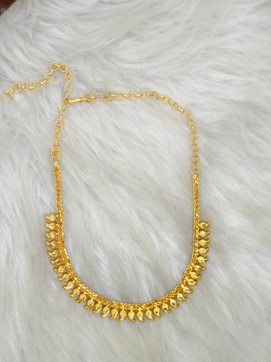 Trending Mini Gold Necklace Set – Premium Gold Look Finished