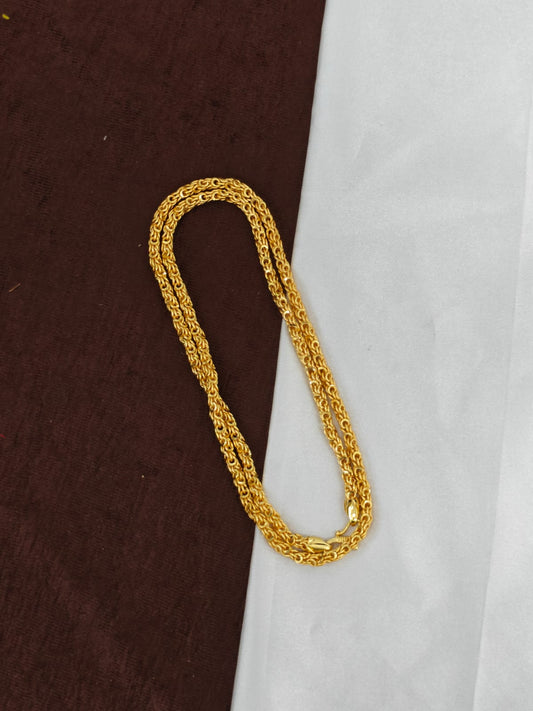 Exclusive Men's Gold-Plated Chain – Premium Bold Design 24inc