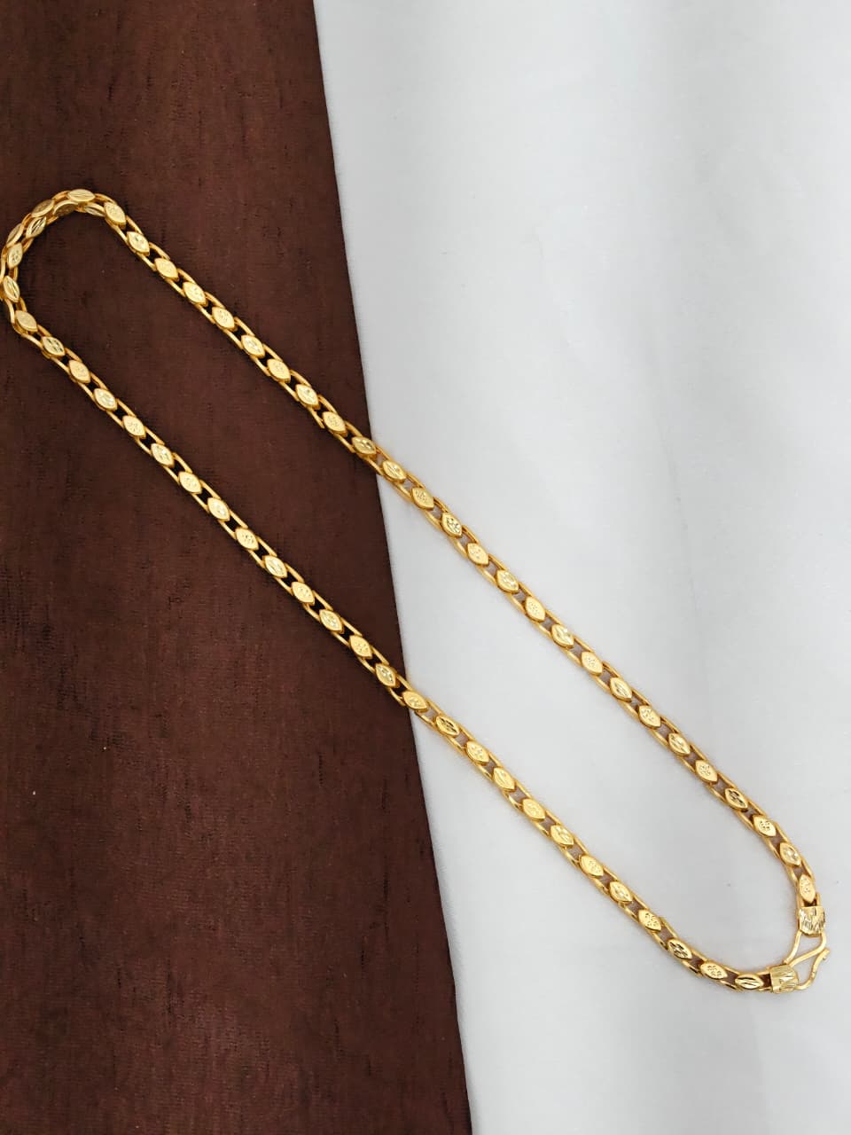 Exclusive Men's Gold-Plated Chain – Premium Bold Design Model-8