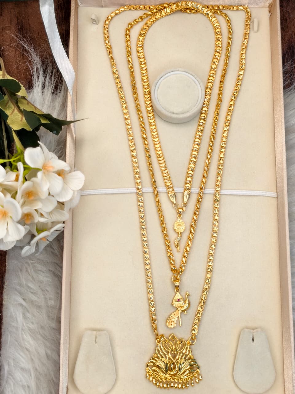 Micro Premium Chain Collection Combo – Gold Plated Traditional & Modern Designs