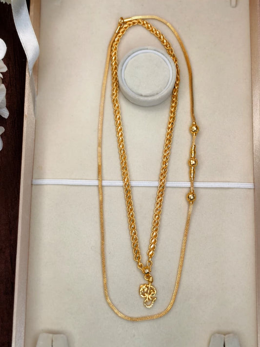 Micro Premium Chain Collection Combo – Gold Plated Traditional & Modern Designs