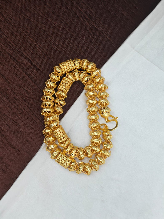 Exclusive Men's Gold-Plated Chain – Premium Bold Design Model-9