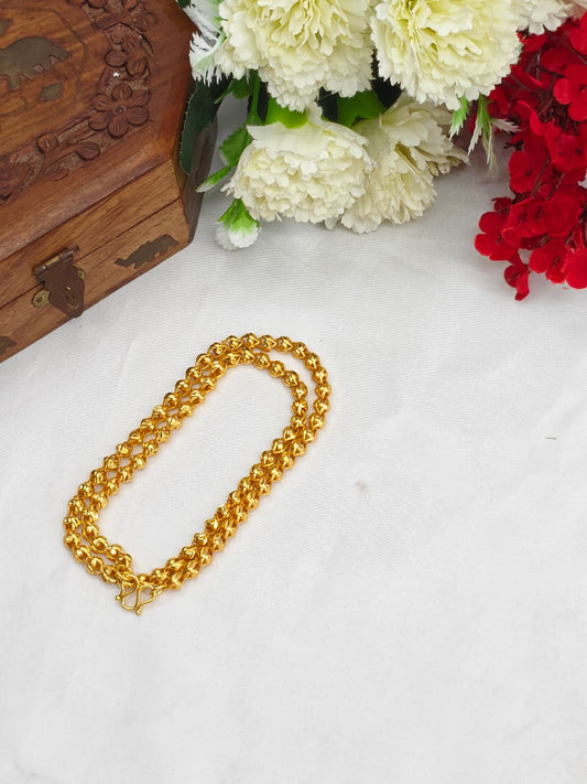 Exclusive Men's Gold-Plated Chain – Premium Bold Design
