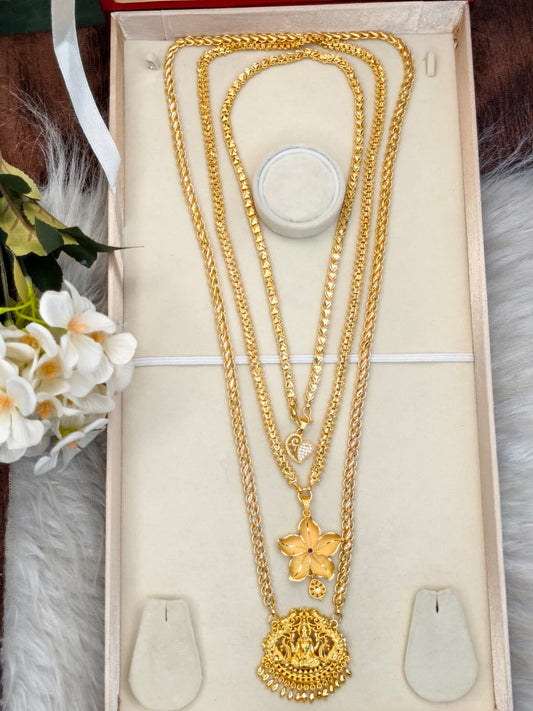 Micro Premium Chain Collection Combo – Gold Plated Traditional & Modern Designs