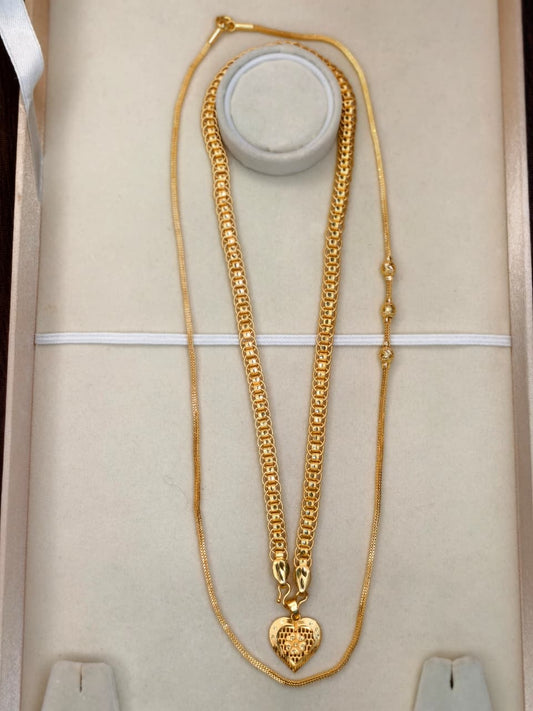 Micro Premium Chain Collection Combo – Gold Plated Traditional & Modern Designs