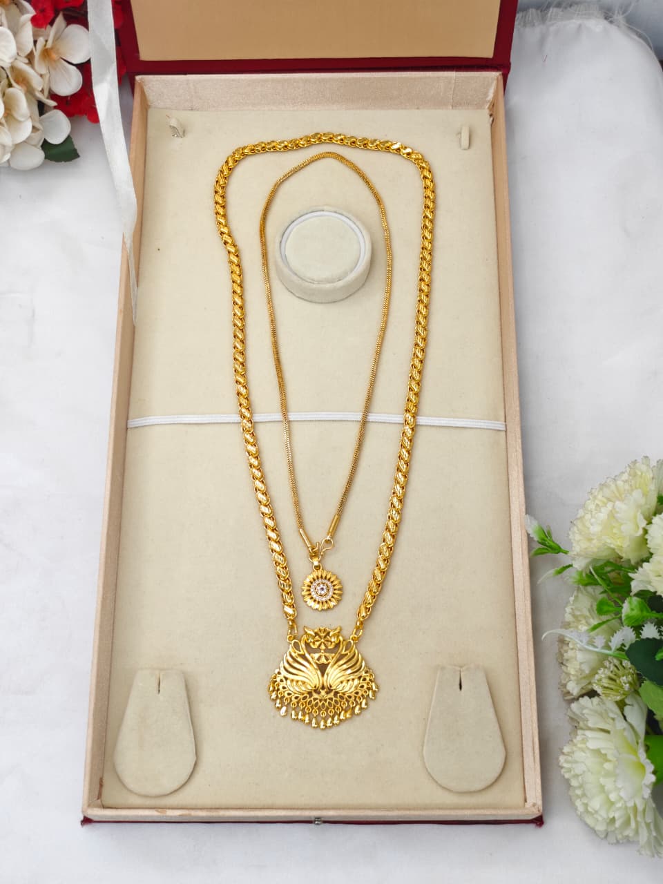 .Micro Premium Chain Collection Combo – Gold Plated Traditional & Modern Designs