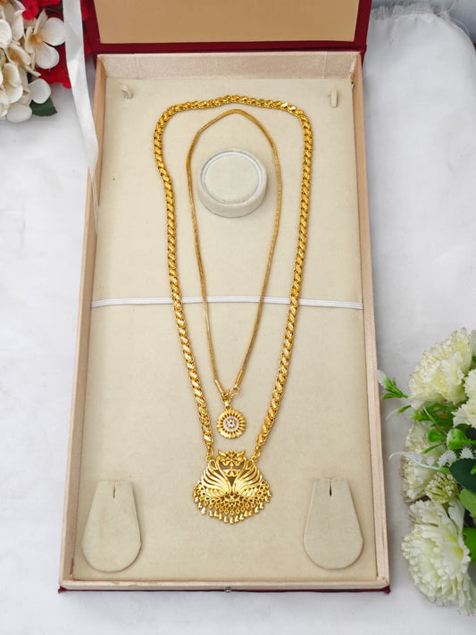 .Micro Premium Chain Collection Combo – Gold Plated Traditional & Modern Designs