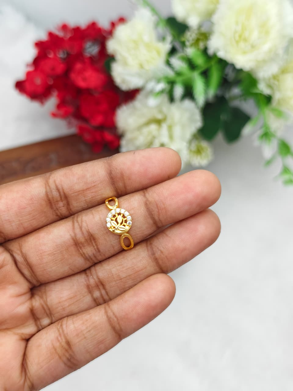 Elegant Women’s 1 Gram Gold plain Ring – Matte Finish