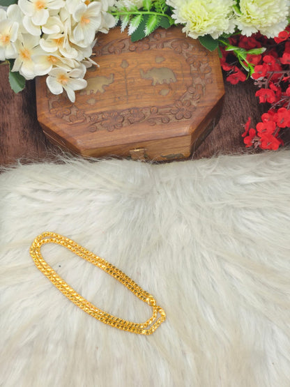 (1Gram gold plated) Oval Model