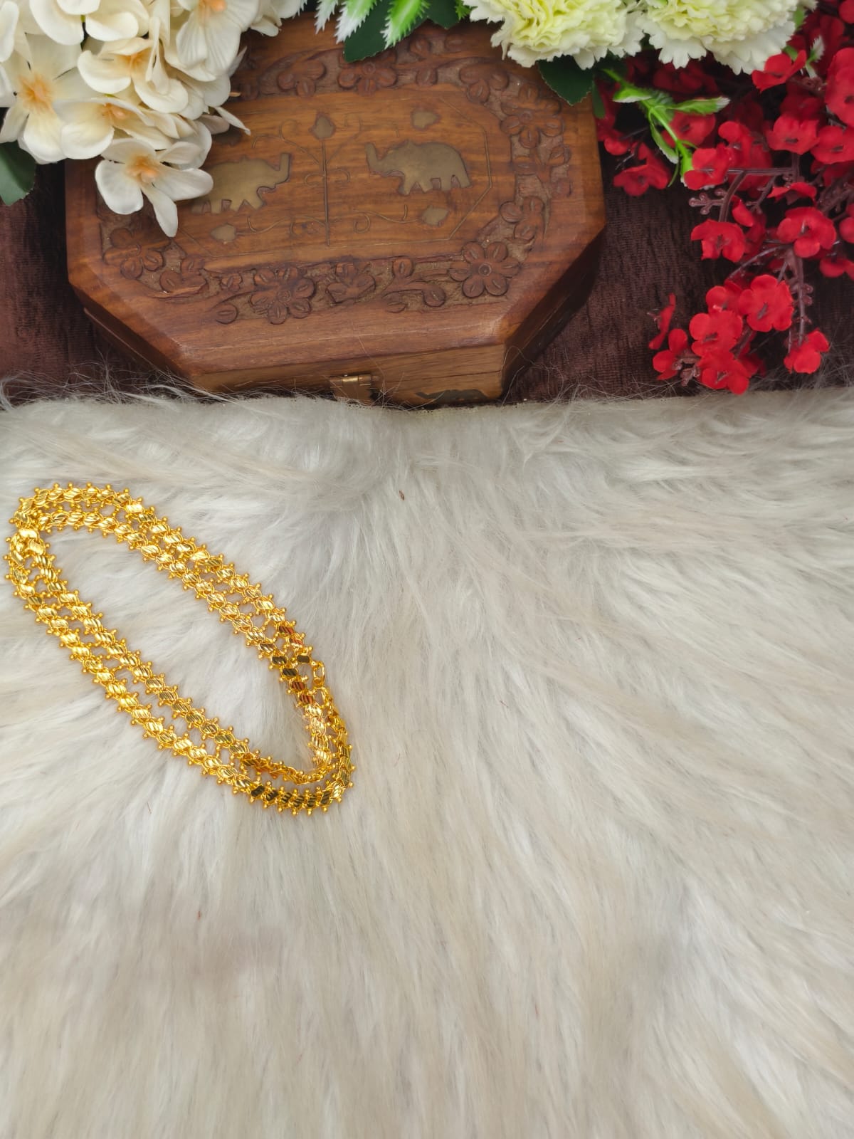 (1Gram gold plated) A-Leafe Model