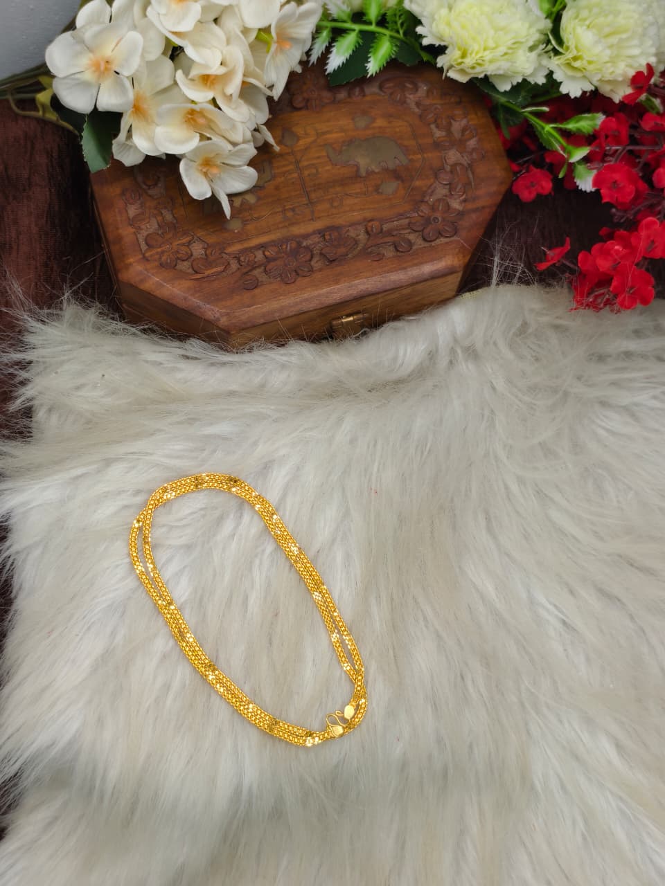 Forming matte finished (1Gram gold plated) Model Chain