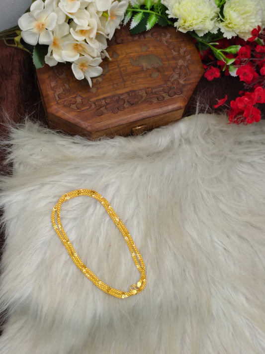 Forming matte finished (1Gram gold plated) Model Chain