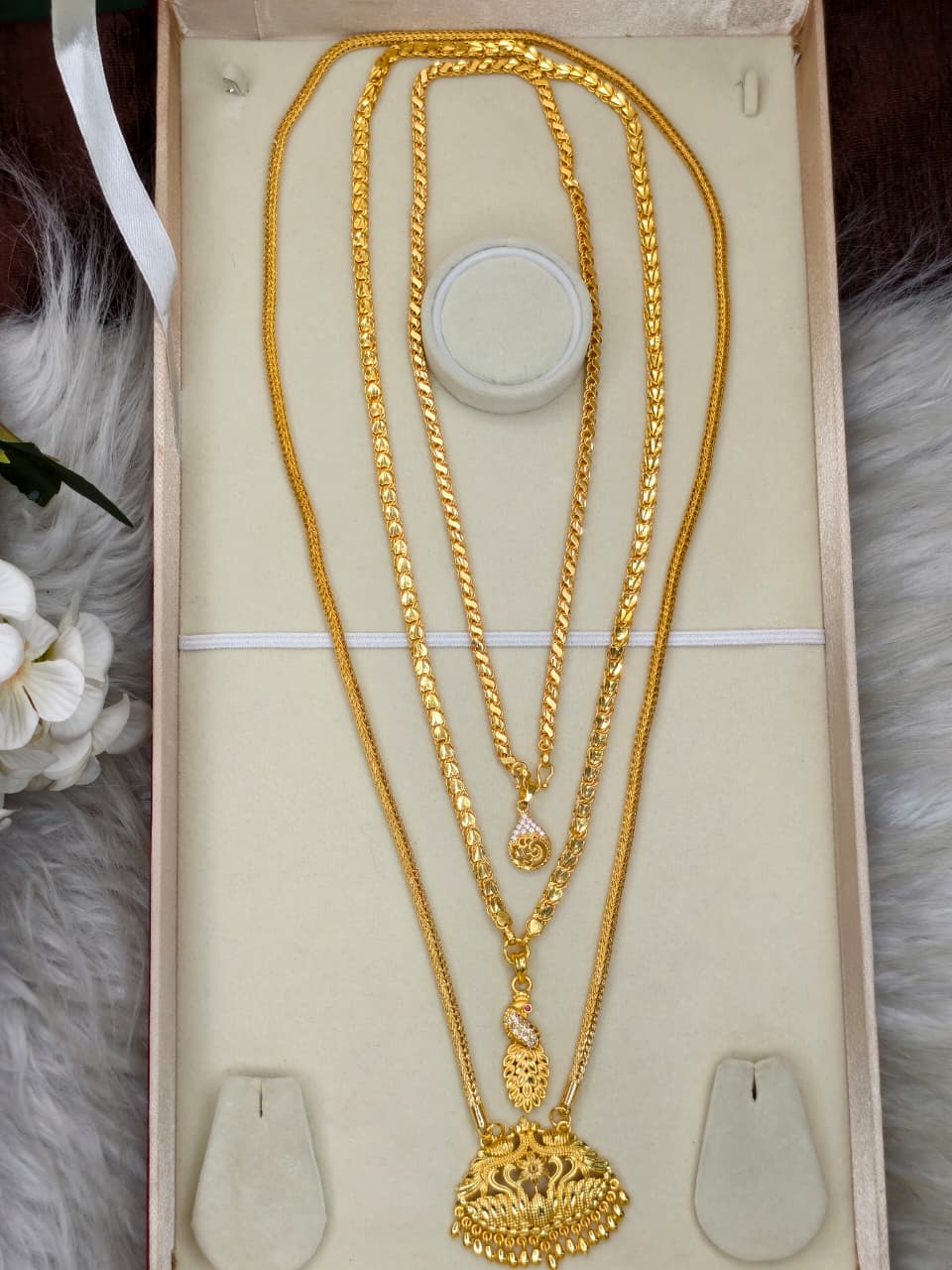 Micro Premium Chain Collection Combo – Gold Plated Traditional & Modern Designs