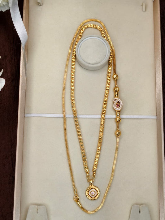 Micro Premium Chain Collection Combo – Gold Plated Traditional & Modern Designs