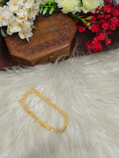 Forming matte finished (1Gram gold plated) Model Chain